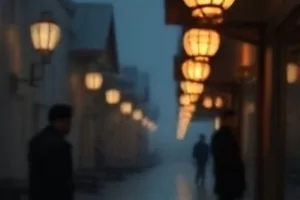 《深夜食堂街》夜市小摊与冒着热气的锅灶
