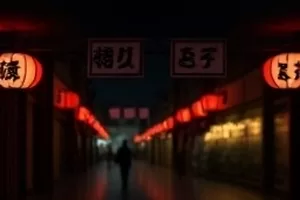 《末班地铁的乘客》空荡车厢与窗外隧道灯
